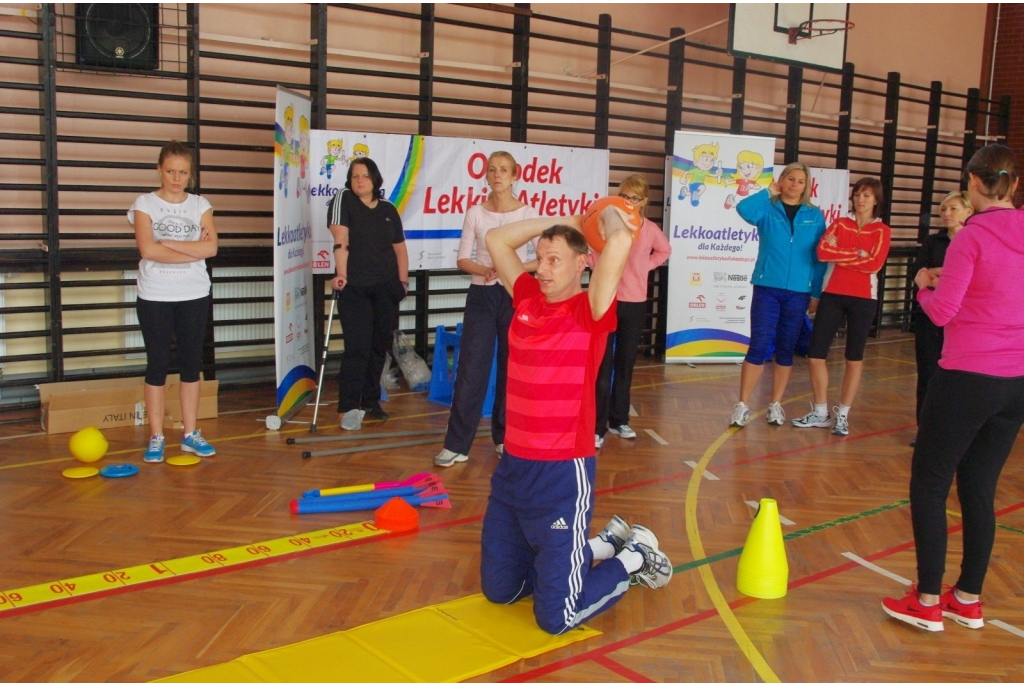 Pokaz metodyczny Kids Athletics w SP 11 - 06.03.2015