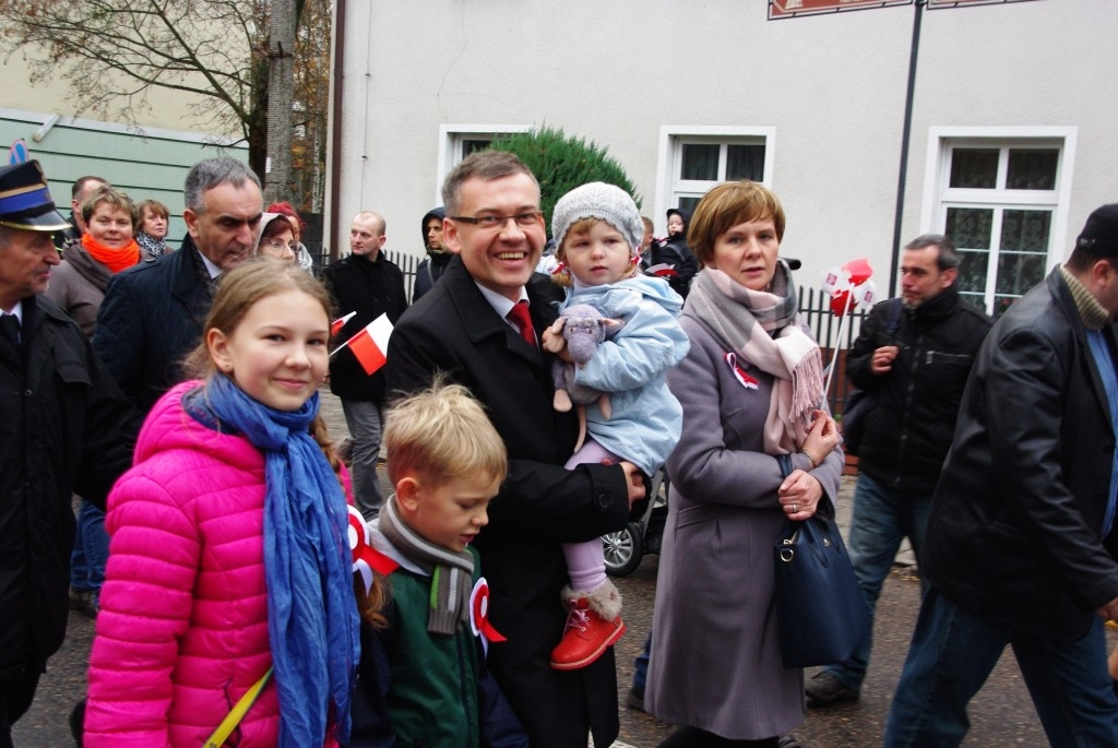 Biało-czerwona parada niepodległościowa  - 11.11.2015