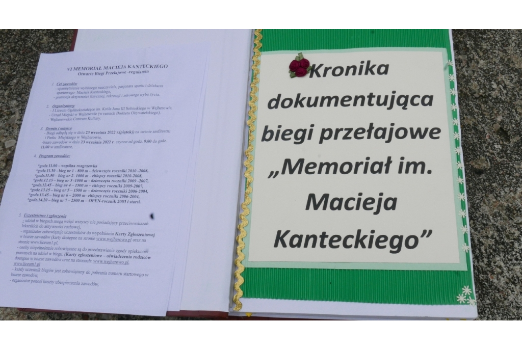 Memoriał Macieja Kanteckiego - VI Otwarte Biegi Przełajowe