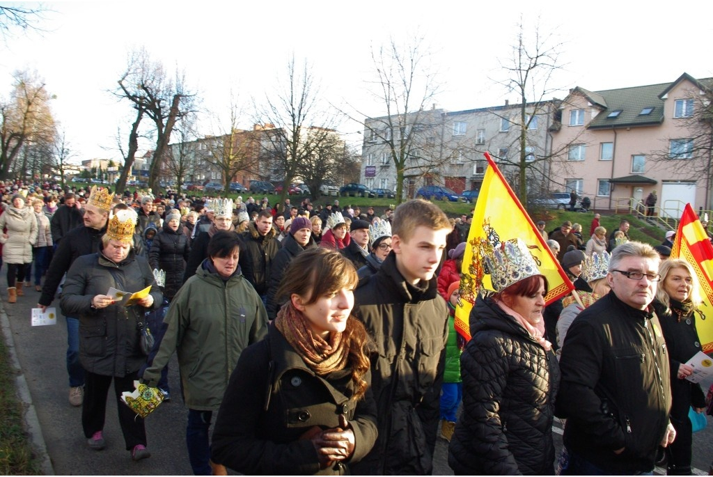 Orszak Trzech Króli w Wejherowie - 06.01.2014