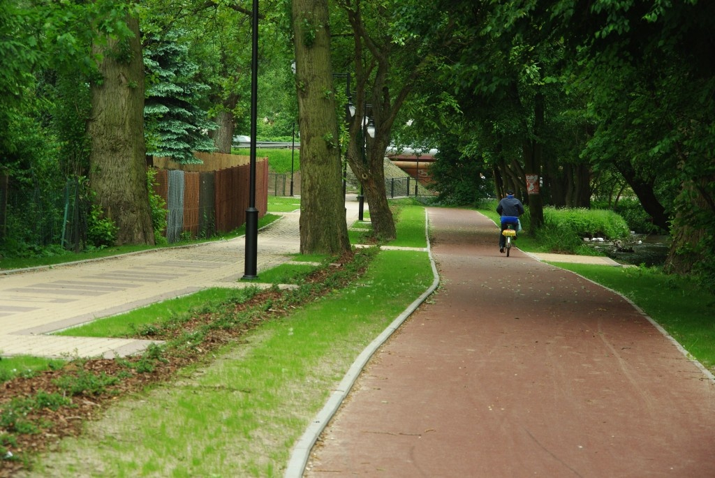 Ścieżka rowerowa wzdluż Cedronu w Wejherowie - 04.06.2013