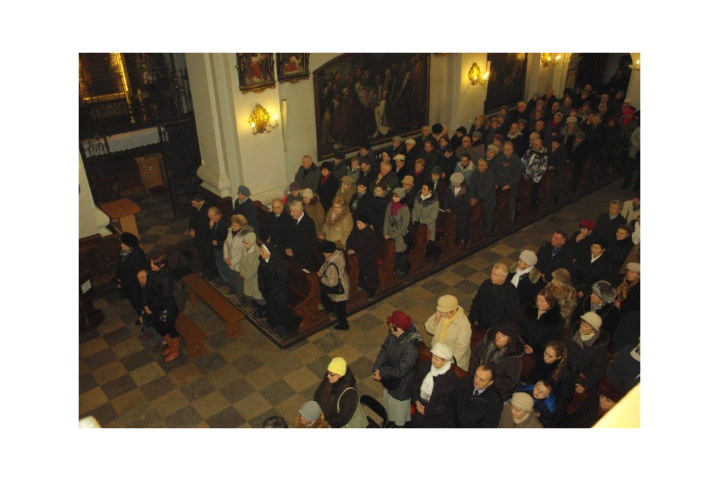 Nabożeństwo w Klasztorze z okazji Międzynarodowego Dnia Chorych - 11.02.2013