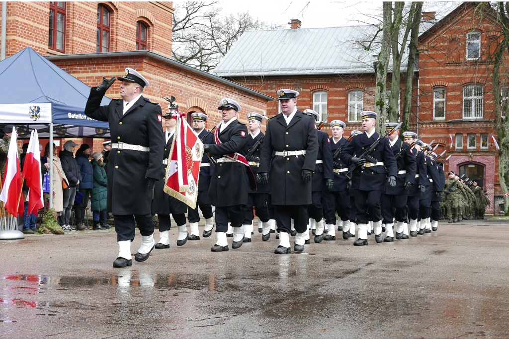 Przysięga w Batalionie Dowodzenia MW