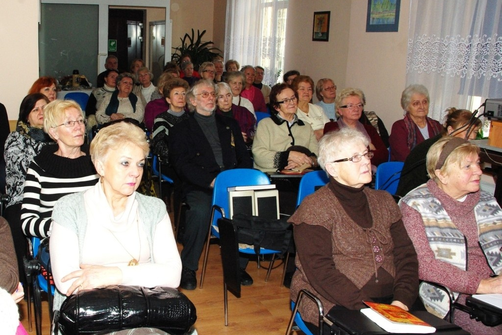 Spotkanie z poetą Zbigniewem Jablońskim w WUTW YMCA - 05.02. 2014