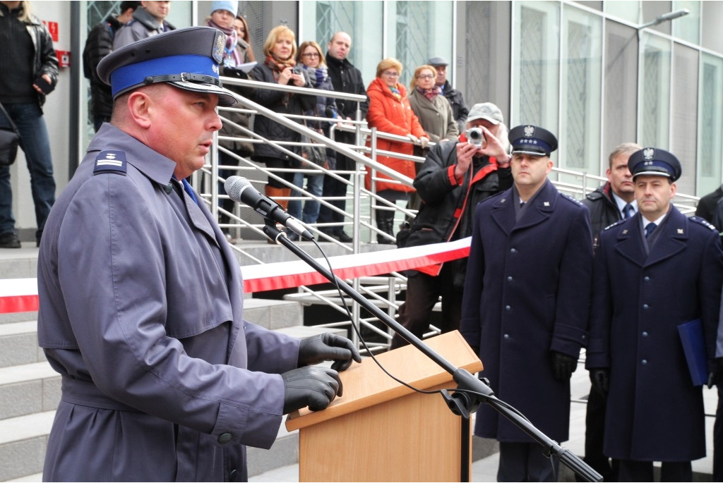 Otwarcie rozbudowanej i zmodernizowanej siedzib KP Policji w Wejherowie - 23.03.2016