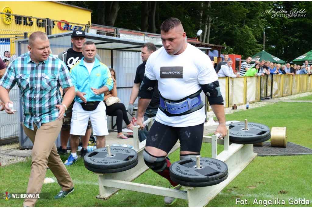 Mateusz Ostaszewski wygrał zawody Strongman w Wejherowie - 13.07.2014