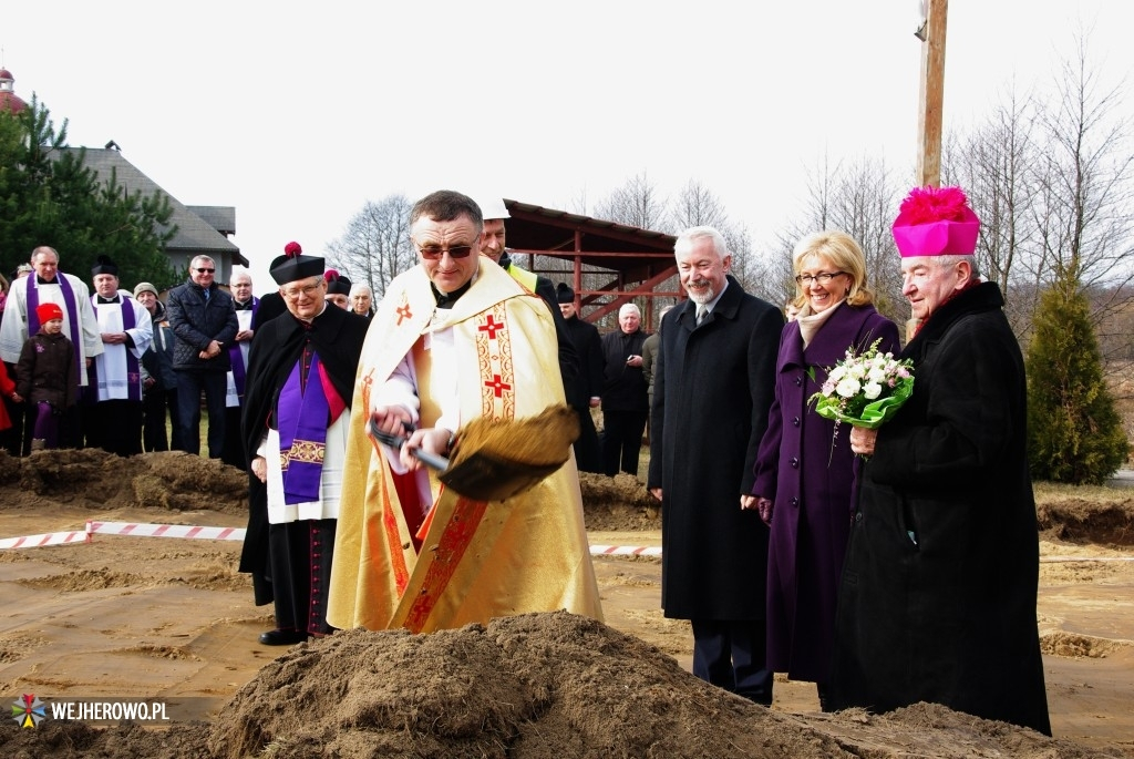 Rozpoczęcie budowy nowego kościoła na Śmiechowie - 02.03.2015