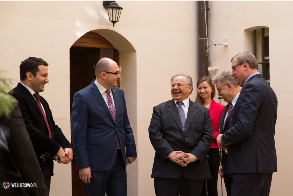 Ambasador Azerbejdżanu z wizytą w Wejherowie - 13.03.2014