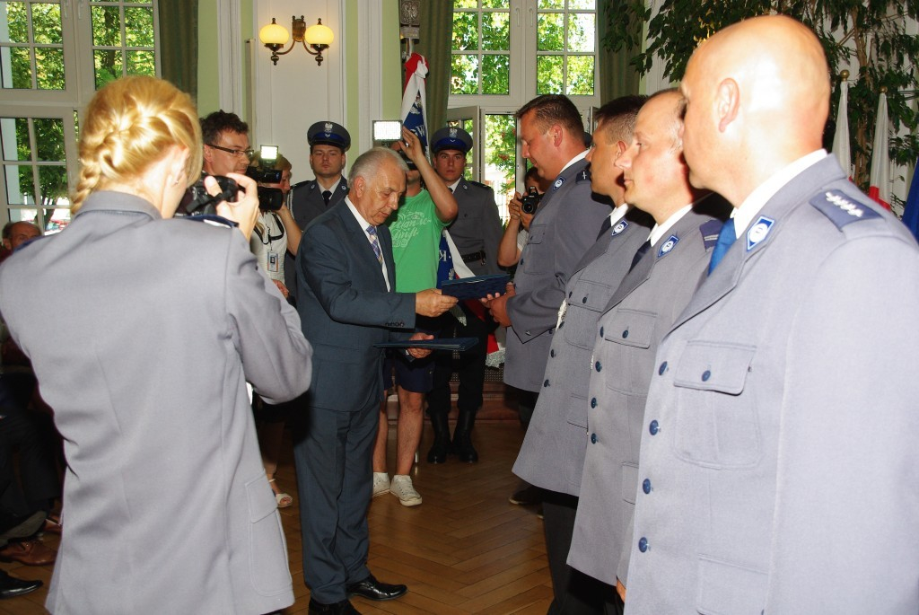 Wyróżnienia z okazji Święta Policji - 24.07.2014
