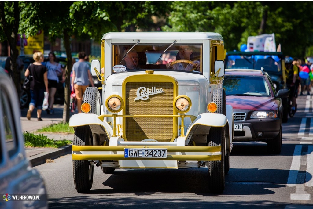 Parada samochodówki z okazji Dnia Patrona - 23.05.2014