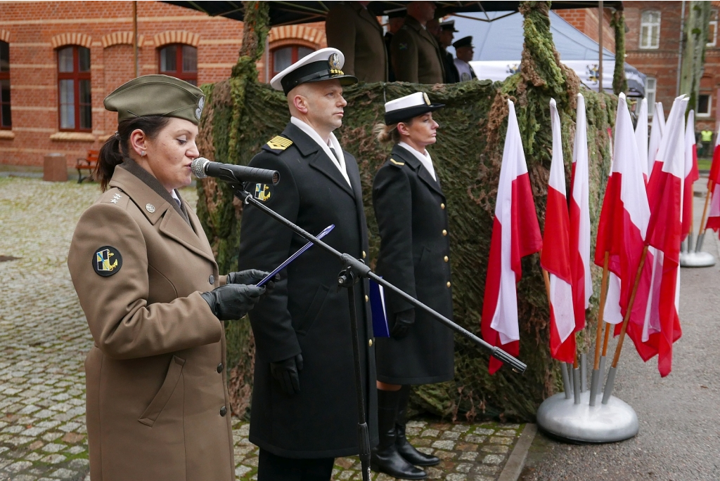 Przysięga w Batalionie Dowodzenia MW