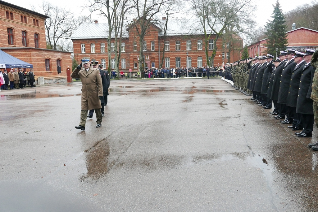 Przysięga w Batalionie Dowodzenia MW