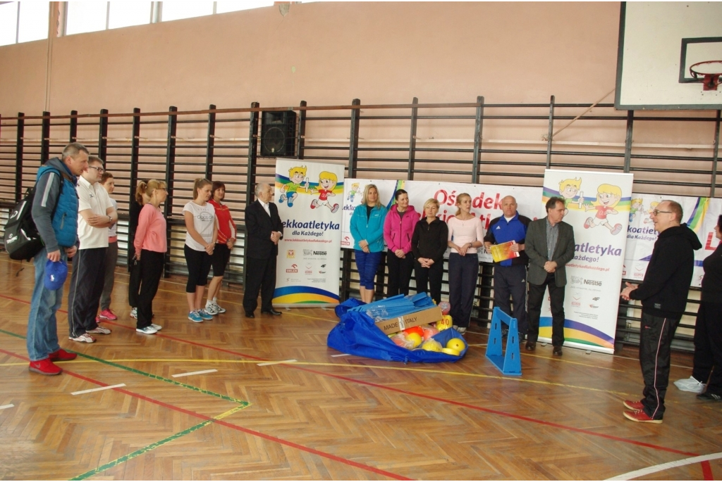 Pokaz metodyczny Kids Athletics w SP 11 - 06.03.2015