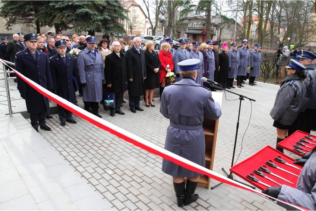 Otwarcie rozbudowanej i zmodernizowanej siedzib KP Policji w Wejherowie - 23.03.2016