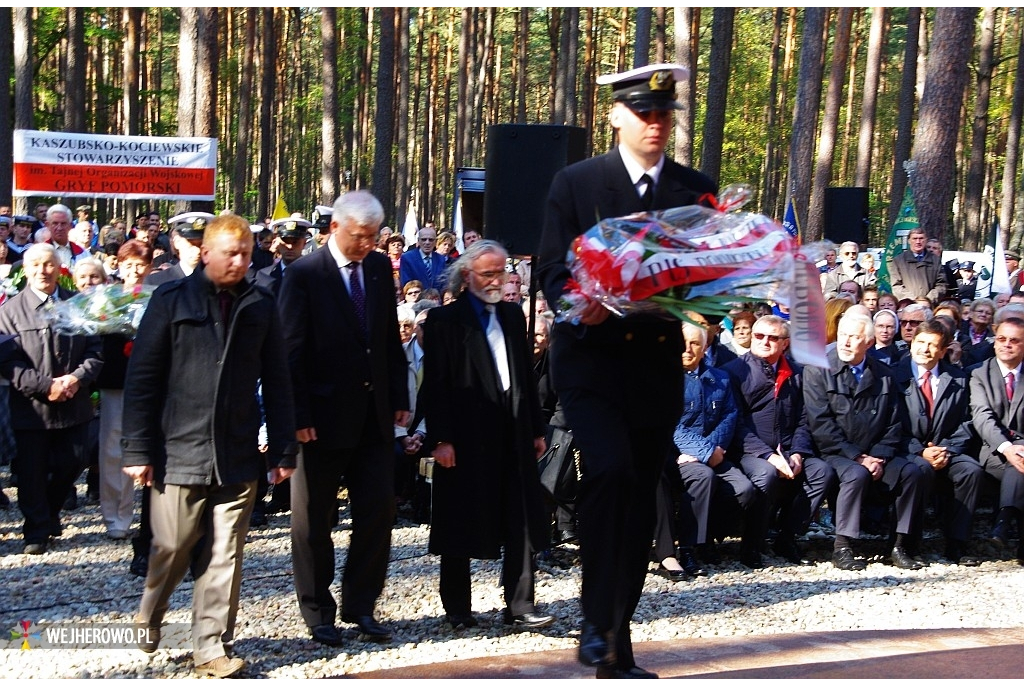 Uroczystość patriotyczna w Piaśnicy - 05.10.2014
