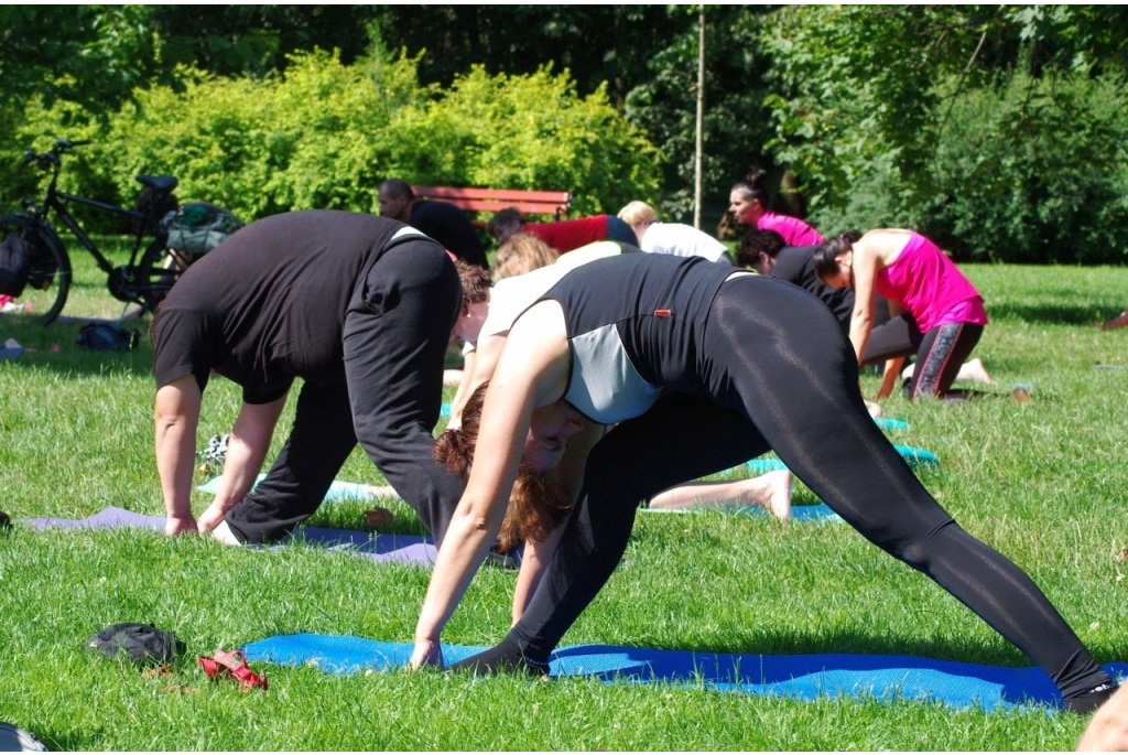 Joga w Parku Miejskim