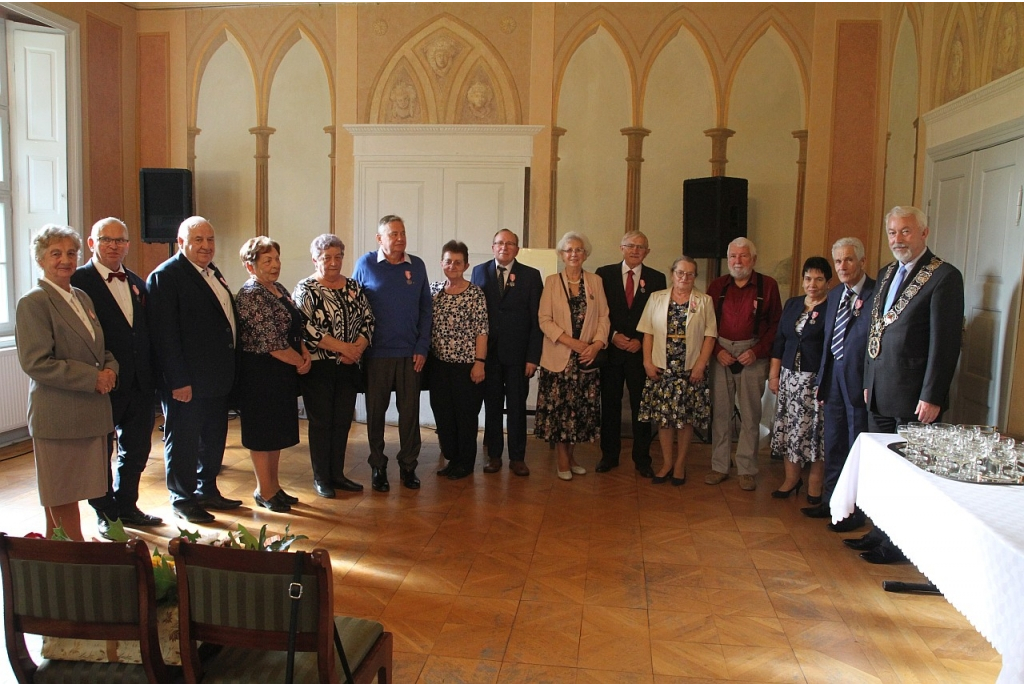 Medale Róży dla Złotych Jubilatów