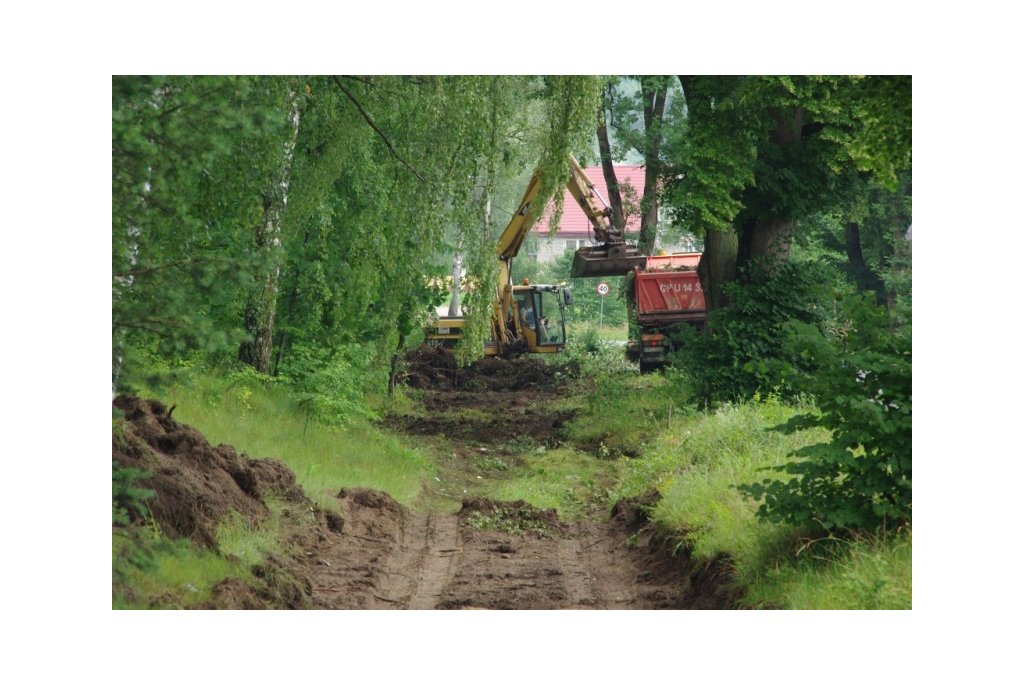 Budowa Turystycznego Szlaku Północnych Kaszub w Wejherowie - 06.07.2012