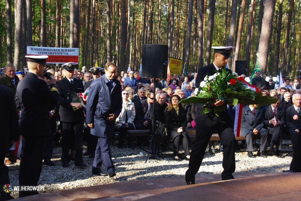 Uroczystość patriotyczna w Piaśnicy - 05.10.2014