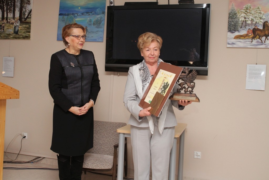 Eugenia Drawz laureatką Gryfa Literackiego 2015 - 16.02.2016