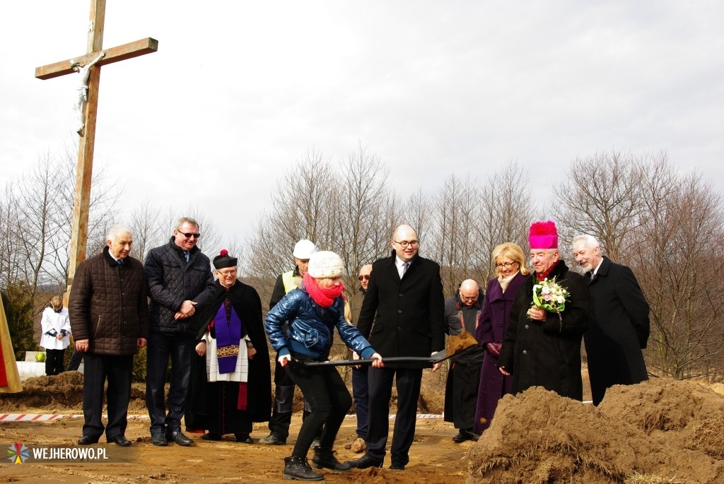 Rozpoczęcie budowy nowego kościoła na Śmiechowie - 02.03.2015