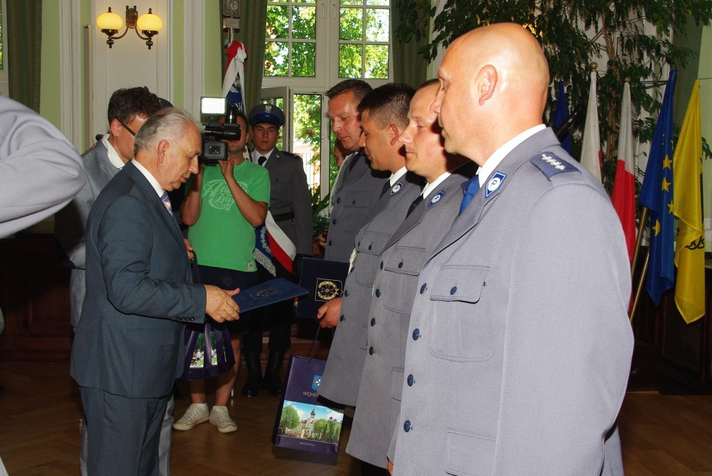 Wyróżnienia z okazji Święta Policji - 24.07.2014