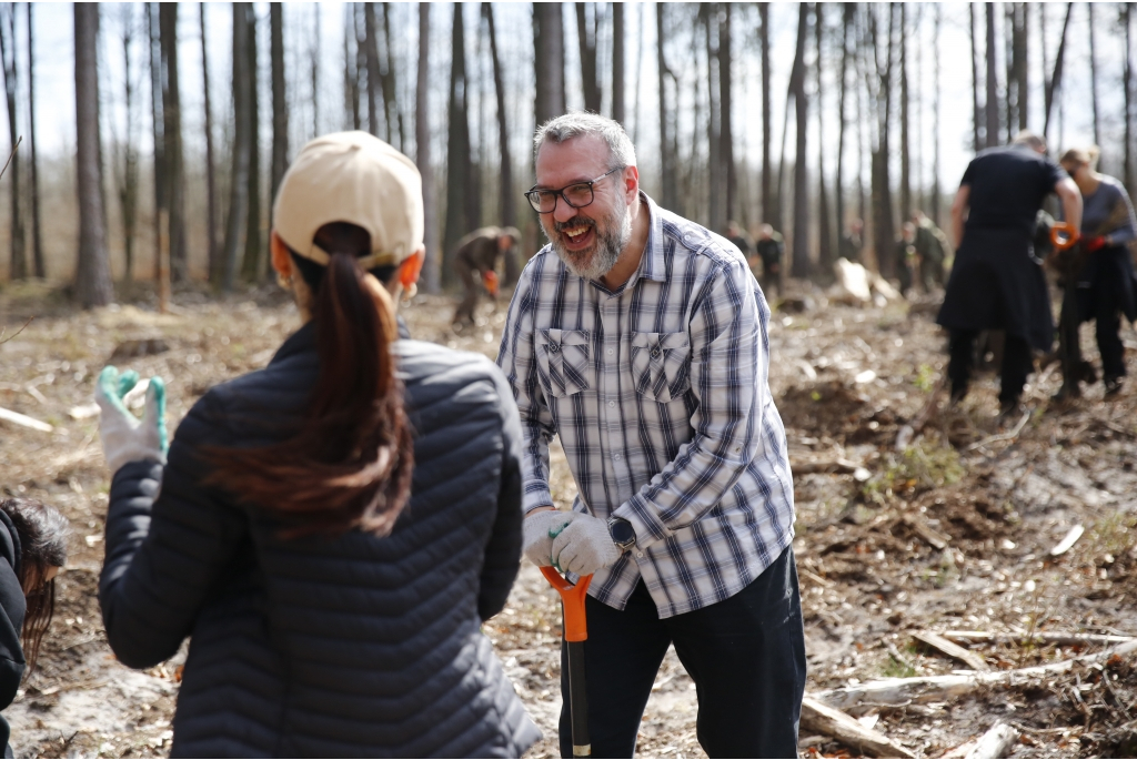 Sadzenie lasów z Nadleśnictwem Wejherowo