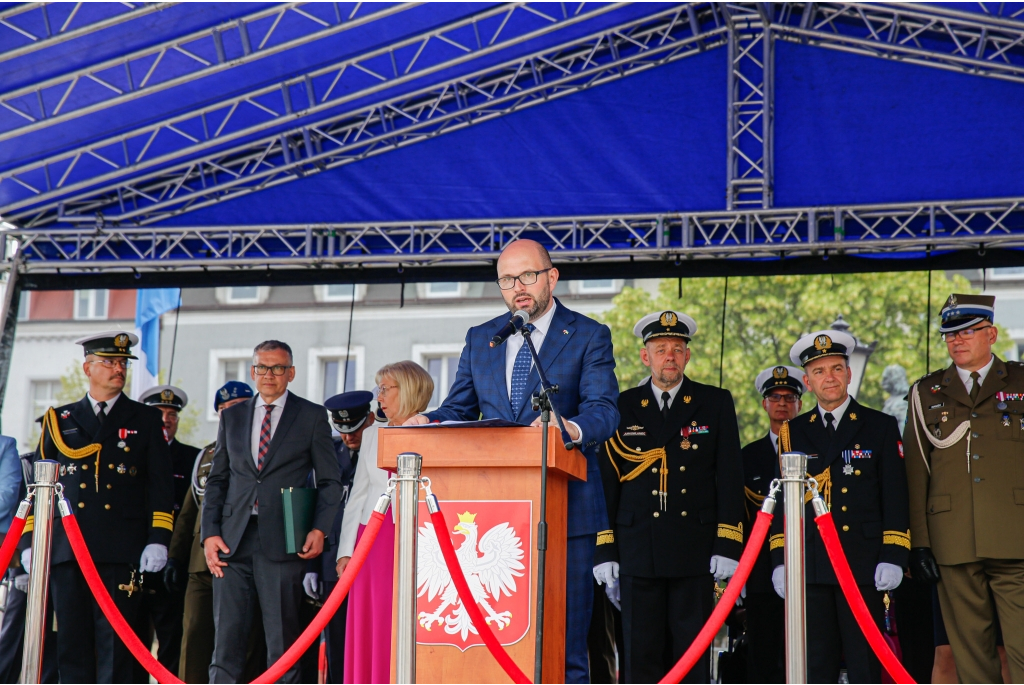 Sztandar wojskowy dla Batalionu Dowodzenia Marynarki Wojennej w Wejherowie