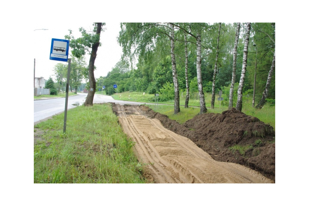 Budowa Turystycznego Szlaku Północnych Kaszub w Wejherowie - 06.07.2012