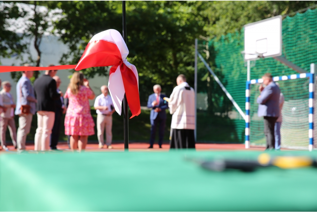 Otwarcie boiska w Szkole Rzemiosła