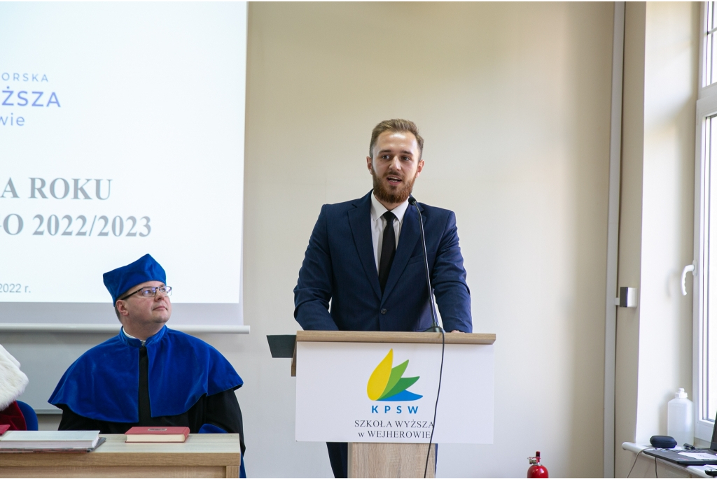 Inauguracja nowego roku akademickiego KPSW w Wejherowie