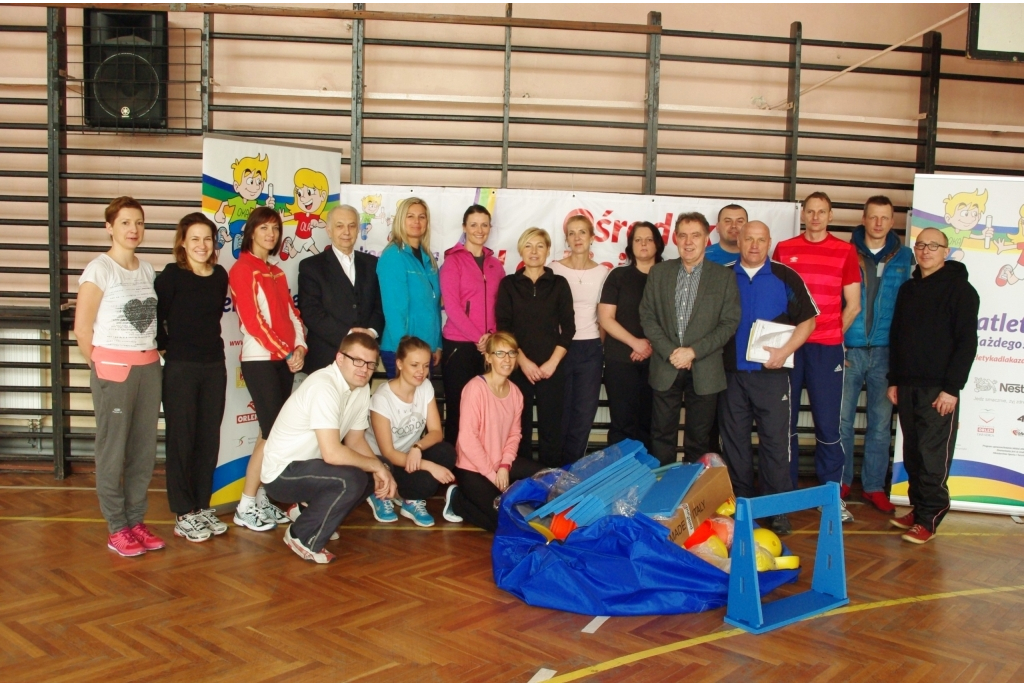 Pokaz metodyczny Kids Athletics w SP 11 - 06.03.2015