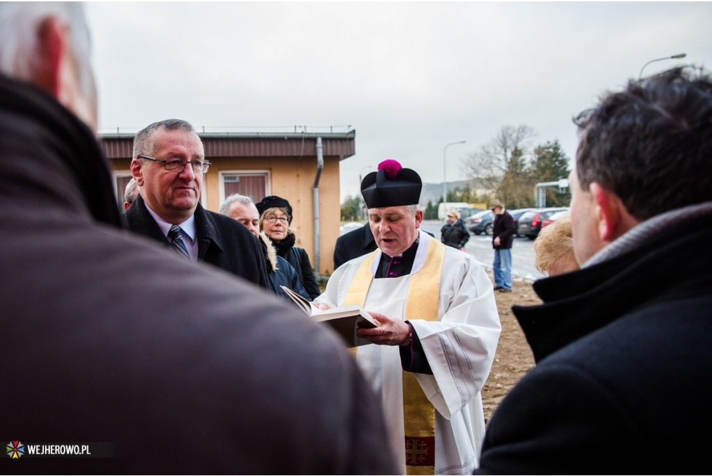 Nowy budynek socjalny przy ul. Iwaszkiewicza w Wejherowie - 27.01.2015