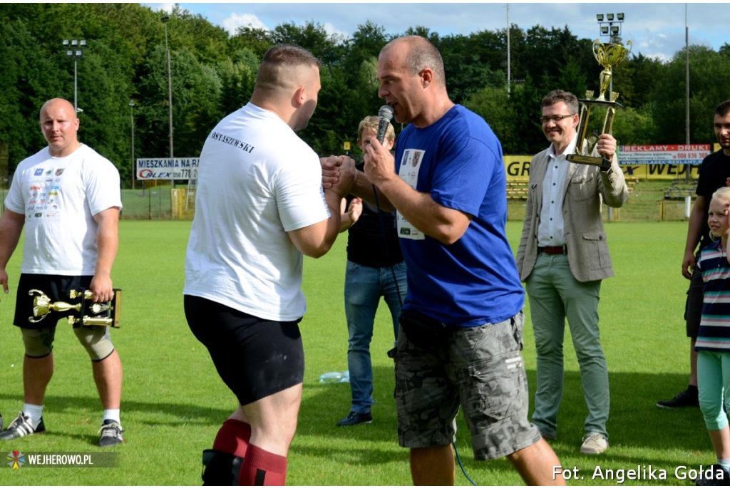 Mateusz Ostaszewski wygrał zawody Strongman w Wejherowie - 13.07.2014