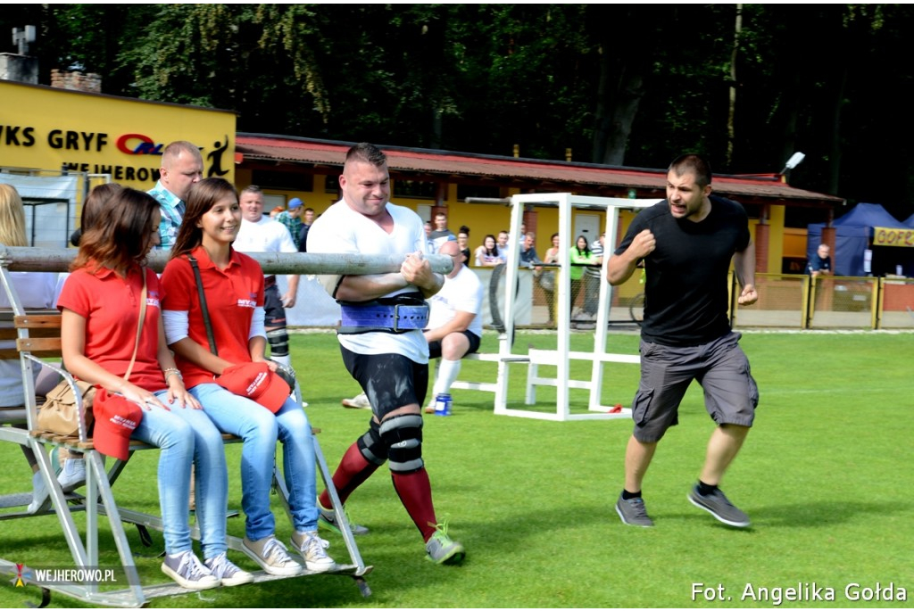 Mateusz Ostaszewski wygrał zawody Strongman w Wejherowie - 13.07.2014