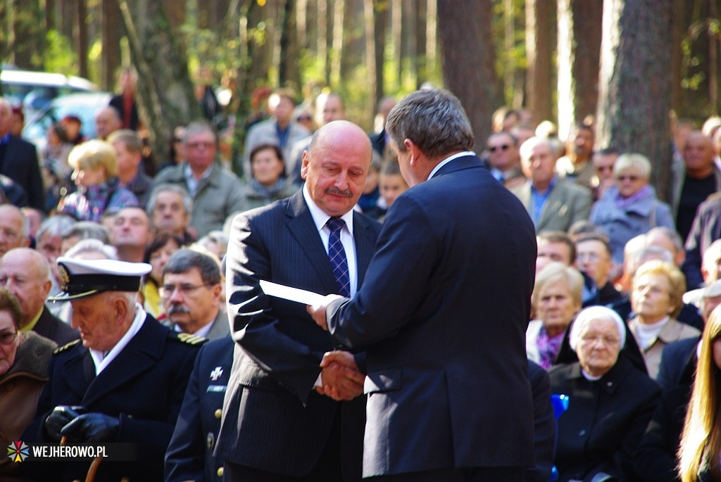 Uroczystość patriotyczna w Piaśnicy - 05.10.2014