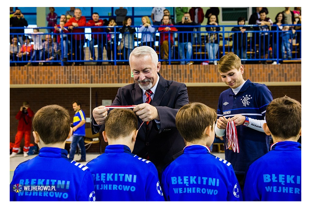 Błękitni z Pucharem Prezydenta Wejherowa - 08.02.2014