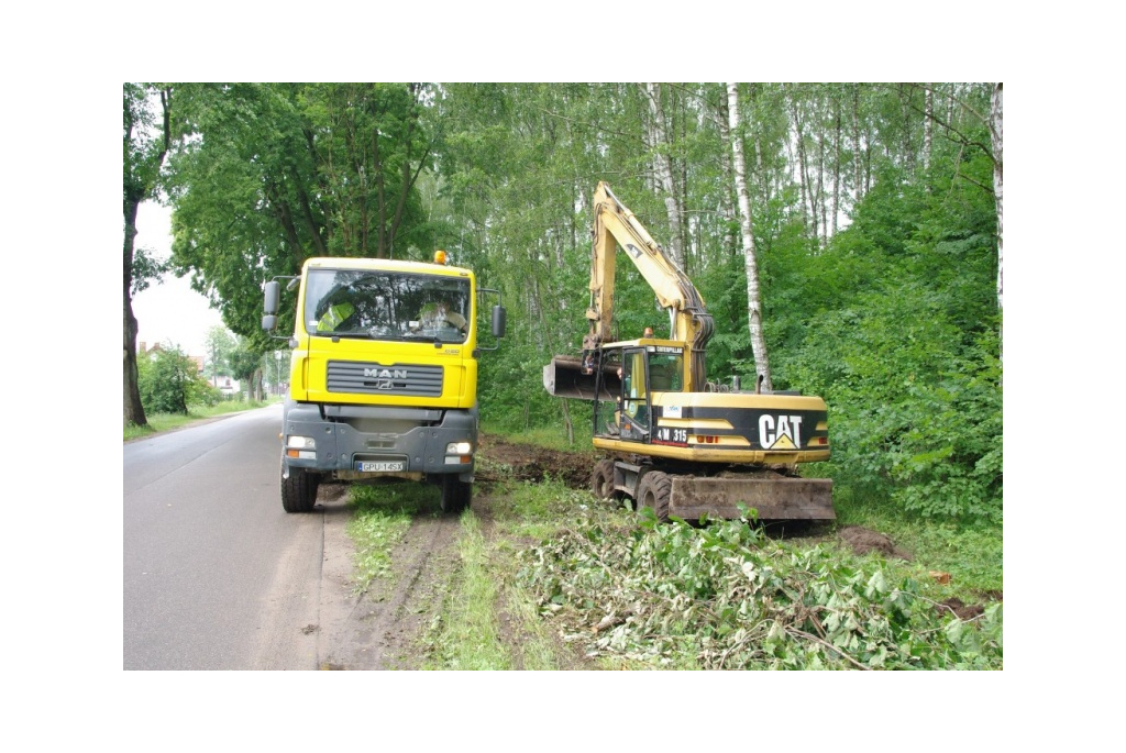 Budowa Turystycznego Szlaku Północnych Kaszub w Wejherowie - 06.07.2012