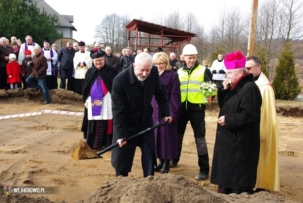 Rozpoczęcie budowy nowego kościoła na Śmiechowie - 02.03.2015