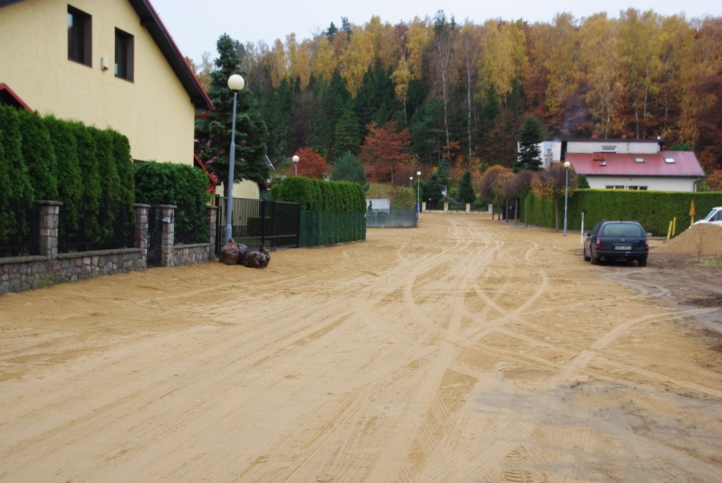 Odbiór 4 ulic - Zielnej, Złotej, Modrej i Uroczej - 03.11.2015