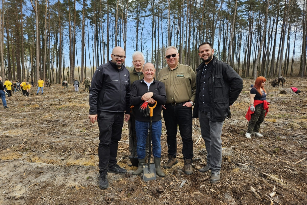 Sadzenie lasów z Nadleśnictwem Wejherowo
