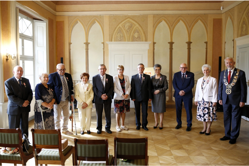 Medale Róży dla 5 wejherowskich par