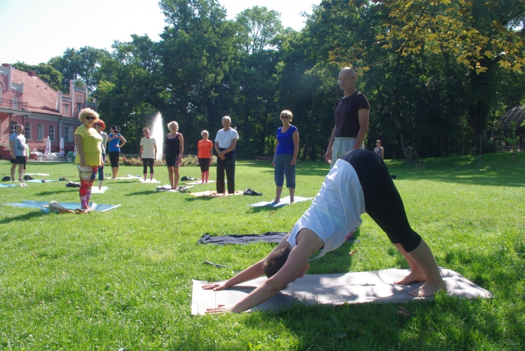 Joga w Parku Miejskim