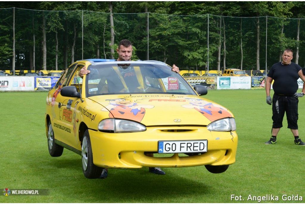 Mateusz Ostaszewski wygrał zawody Strongman w Wejherowie - 13.07.2014