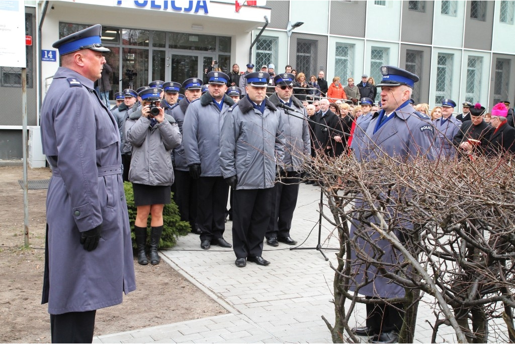 Otwarcie rozbudowanej i zmodernizowanej siedzib KP Policji w Wejherowie - 23.03.2016