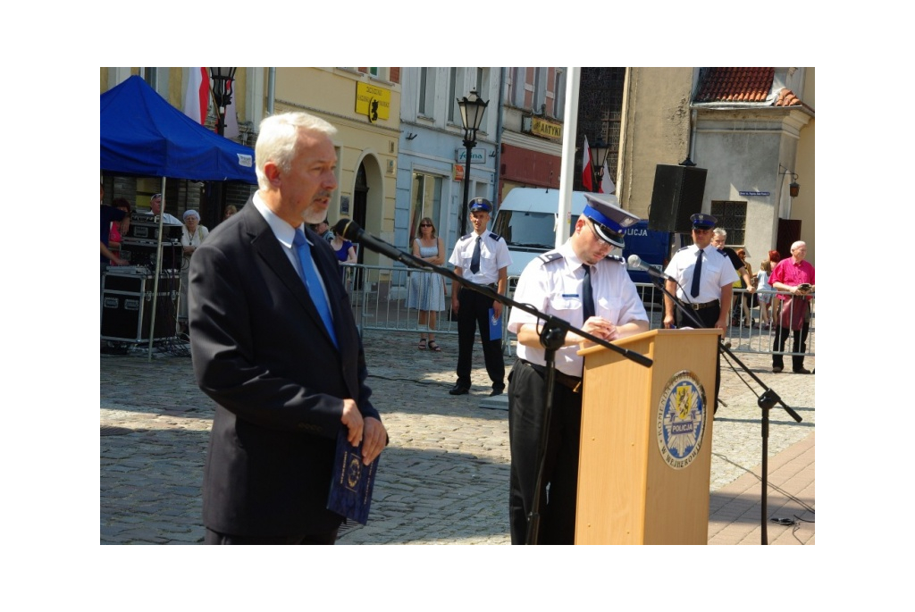 Święto Policji na rynku w Wejherowie - 26.07.2012