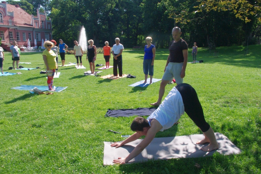 Joga w Parku Miejskim