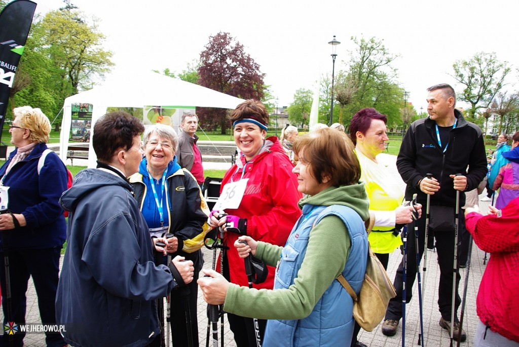 Rajd Nordic Walking w parku - 10.05.2014