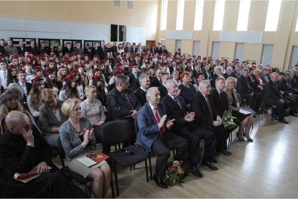 Otwarcie nowej auli w ZSP nr 1 im. Króla Jana III Sobieskiego - 13.04.2015