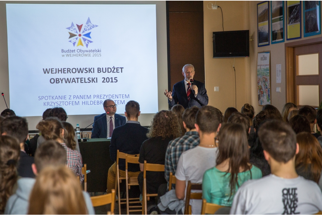 Prezydent Krzysztof Hildebrandt spotyka się z młodzieżą - 25-26.02.2015